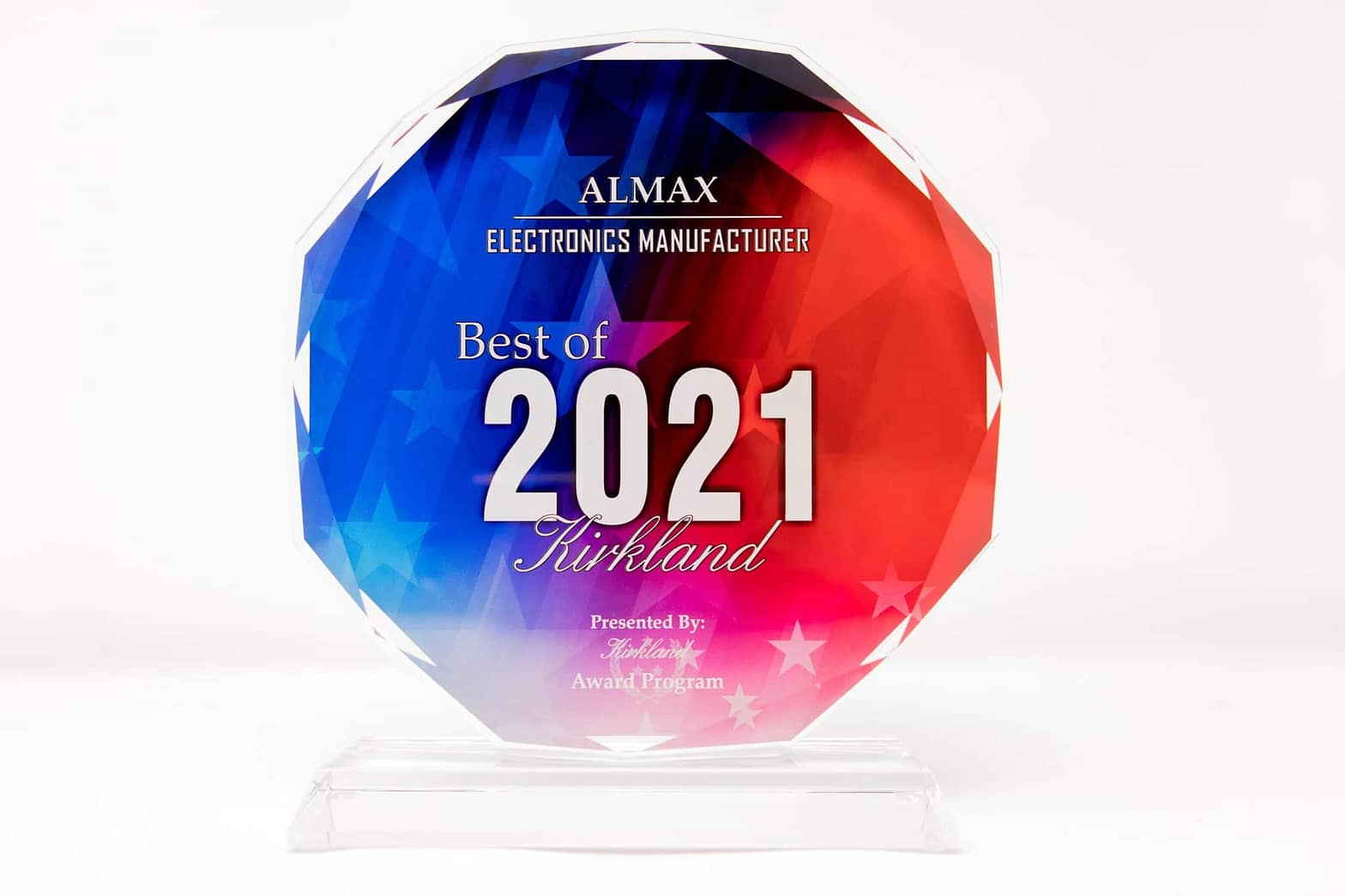 ALMAX Electronics Manufacturing Award Photo